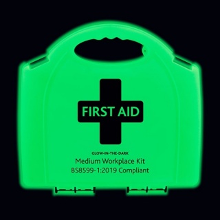 Click Medical CM0087 BS8599-1 Medium Workplace Glow in the Dark First Aid Kit
